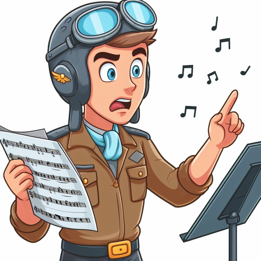 What kind of instrument does a pilot&nbsp;play?