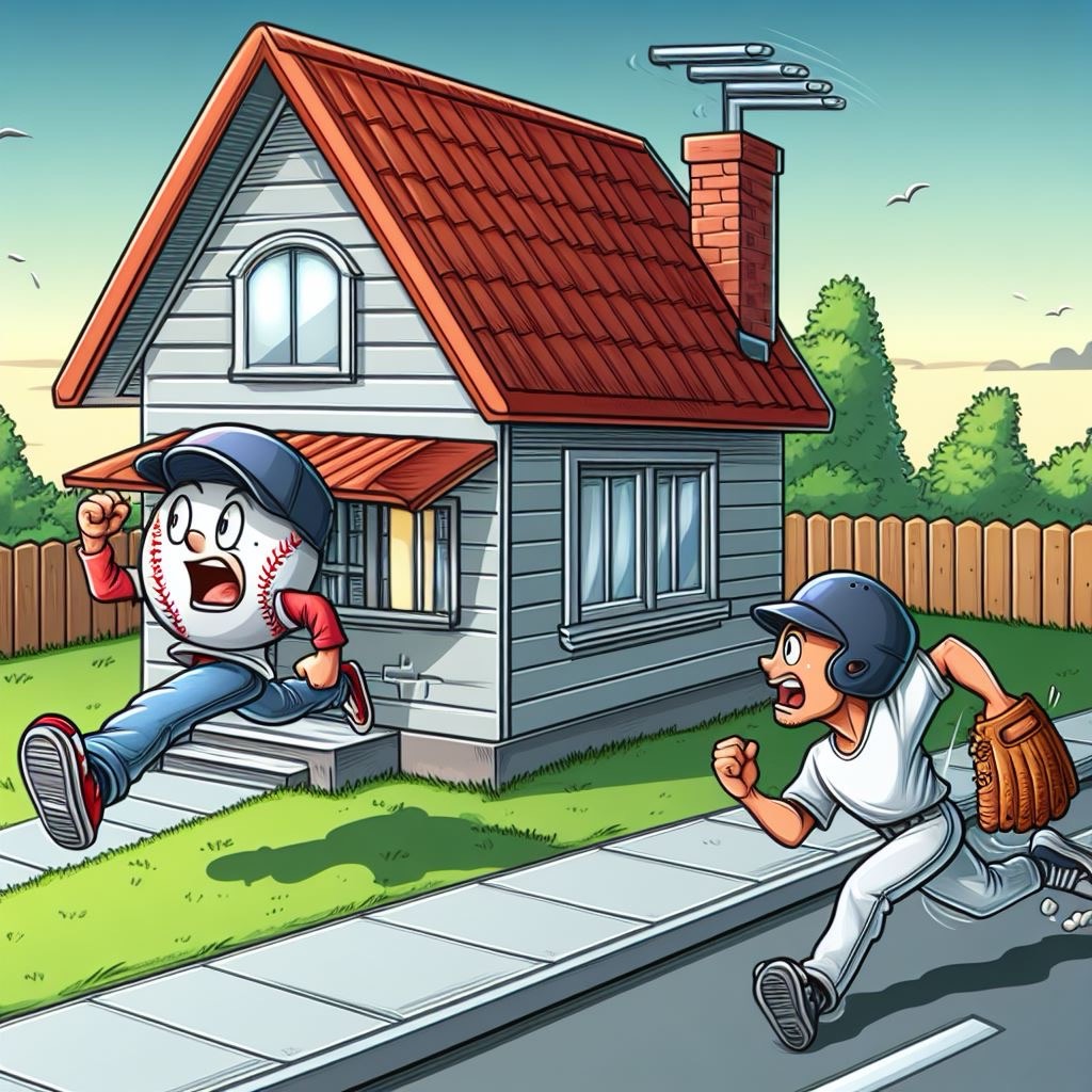 How did the baseball player lose his&nbsp;house?
