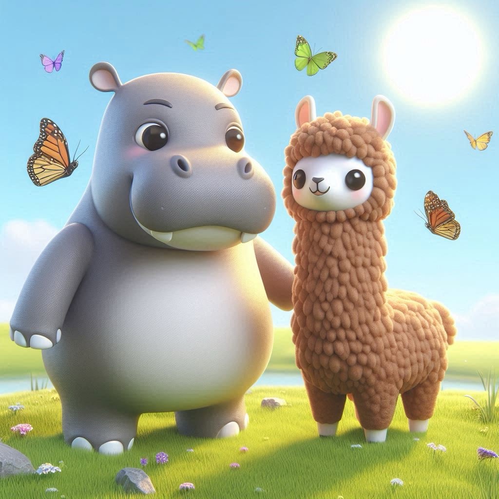What did the hippo say to the&nbsp;llama