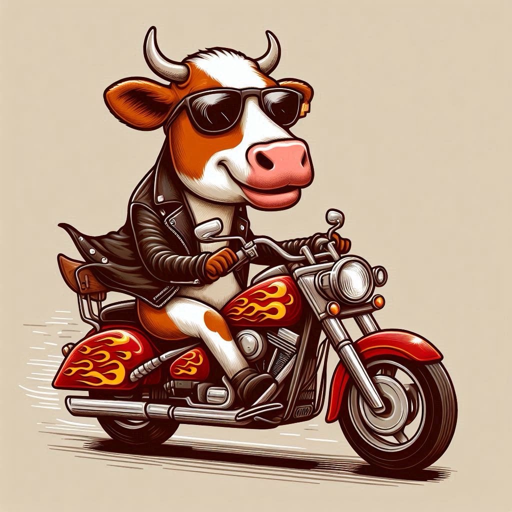 How does the cow get to church on&nbsp;Sunday?