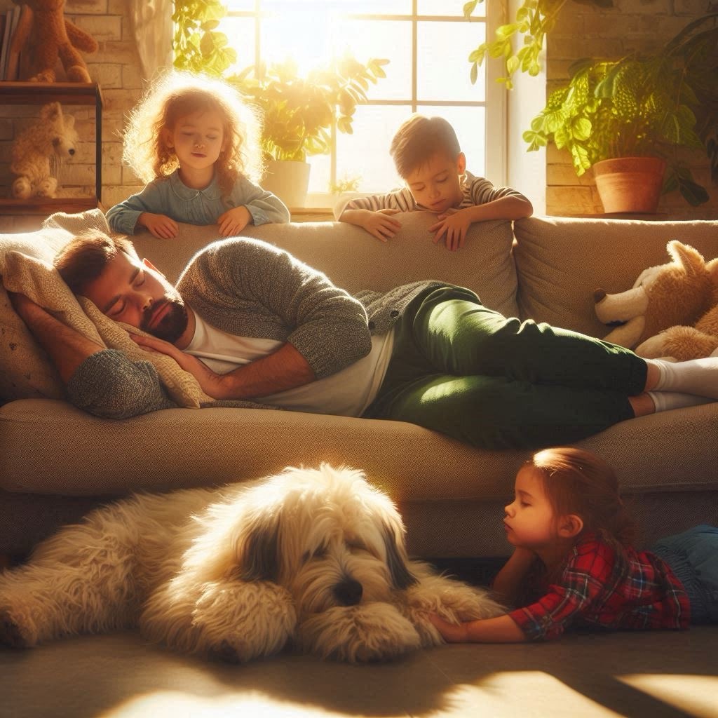 Do dads always&nbsp;snore?