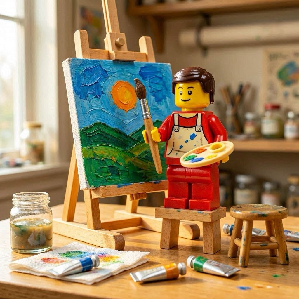 Who is a minifigure’s favorite&nbsp;artist