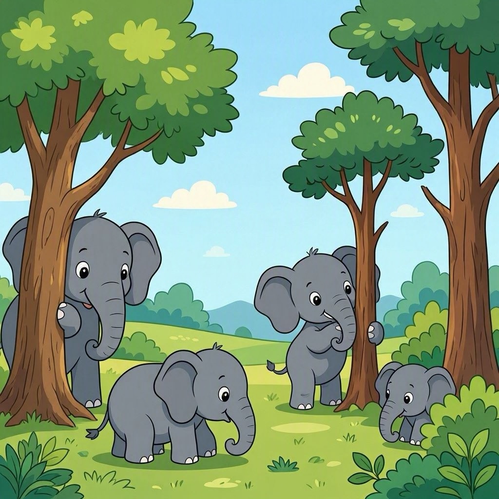 Why do you never see elephants hiding in&nbsp;trees?